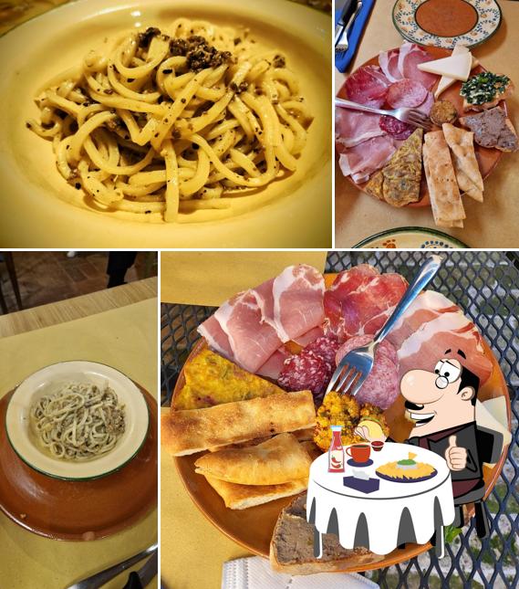 Piatto di formaggi al Il Grottino