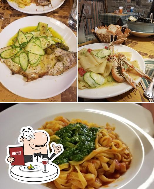 Cibo al Enoteca Il Pirun