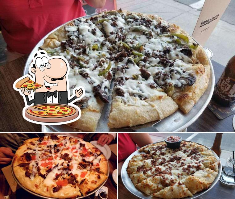 Pick pizza at Blowers & Grafton