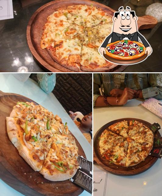 Try out pizza at Chef Food Factory