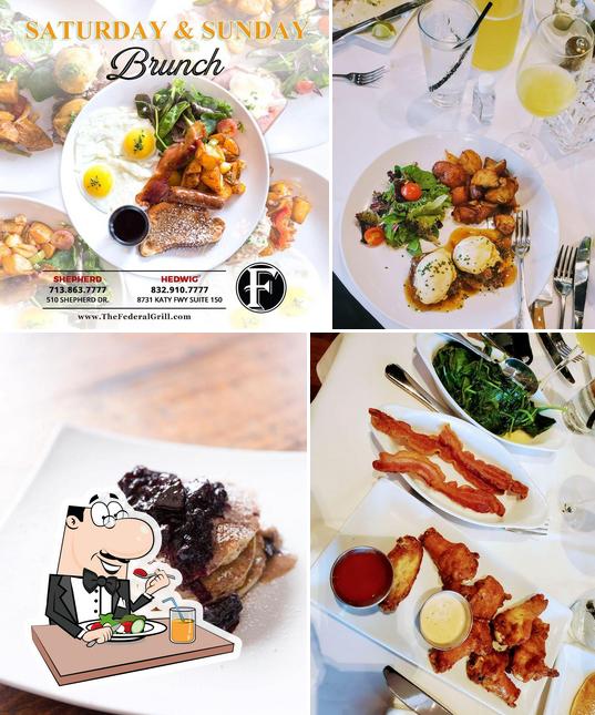 Federal American Grill, 8731 Katy Fwy Suite 150 in Houston Restaurant menu and reviews