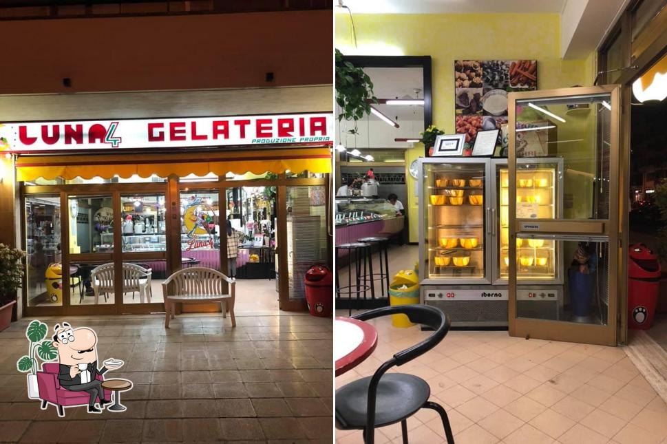 Gli interni di Gelateria Luna 4 Di Tarantino