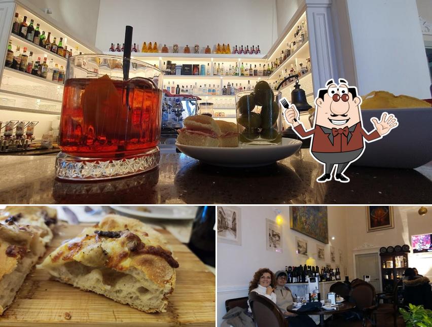 La foto della cibo e interni di Nuovo Caffè Letterario