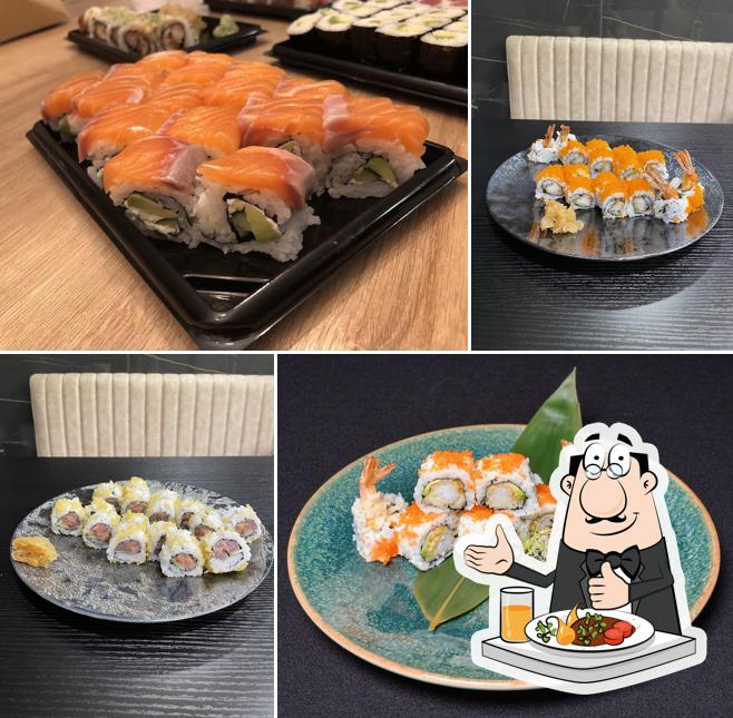 Nourriture à Tikki Sushi