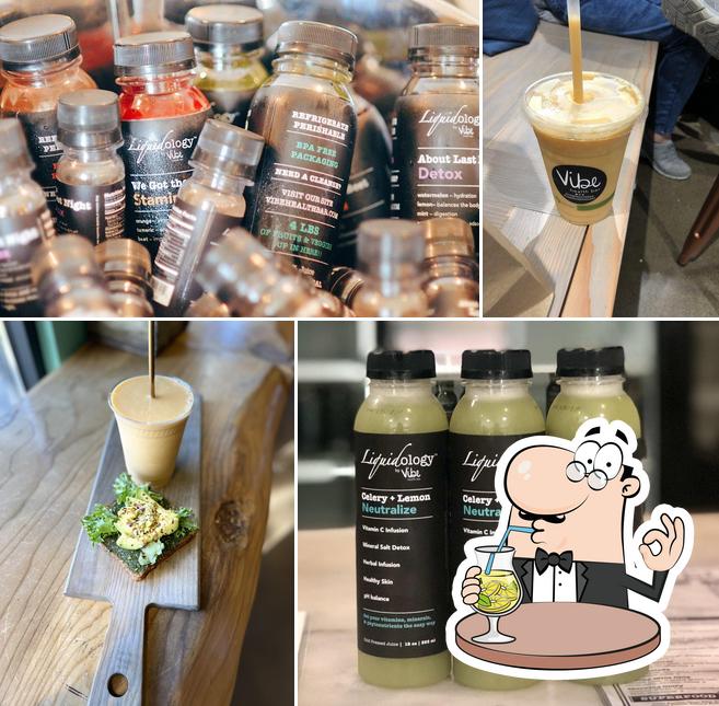 Vibe Health Bar in Folsom Restaurant menu and reviews
