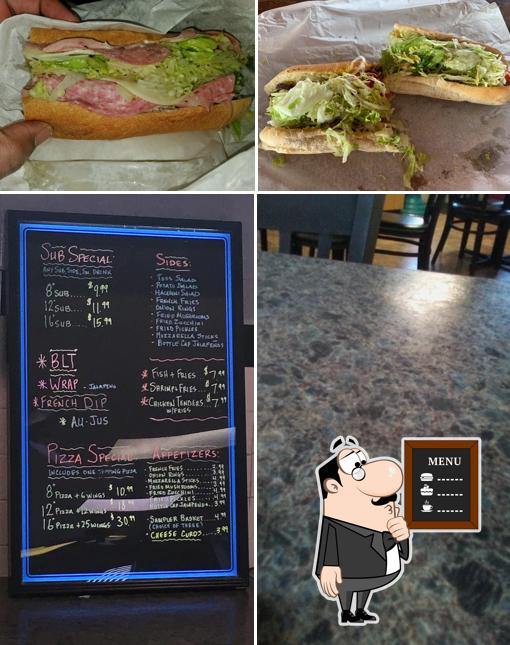 Rusty's Subs, Pizza & Wings in Prescott Valley Restaurant menu and