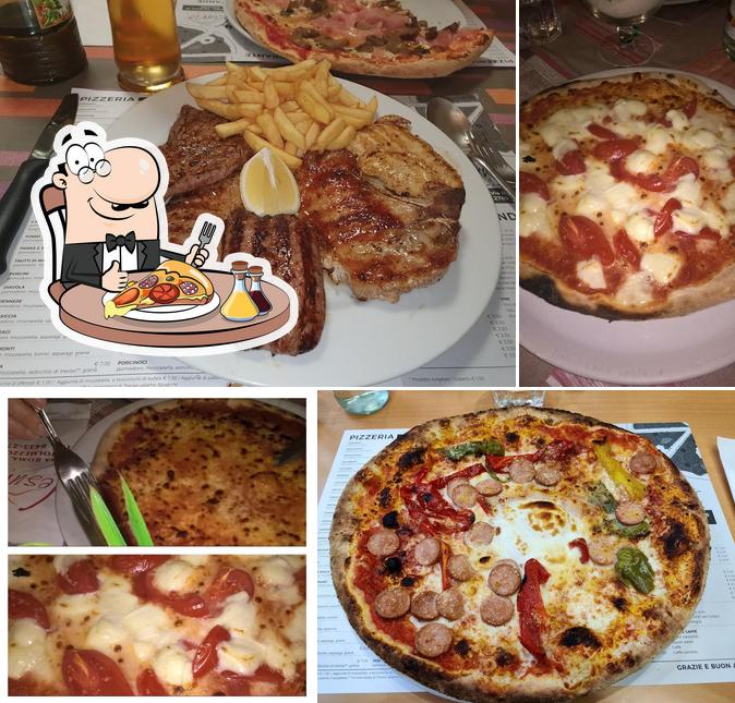 Scegli una pizza a Pizzeria Spaghetteria Vesuvio