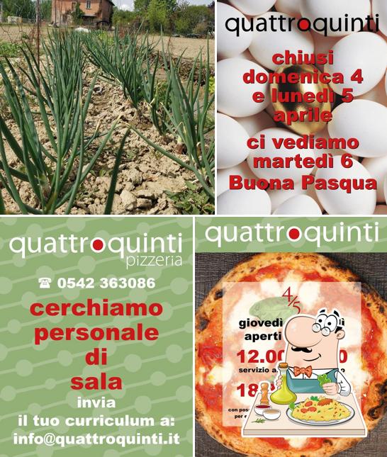 Nourriture à quattroquinti - Pizzeria