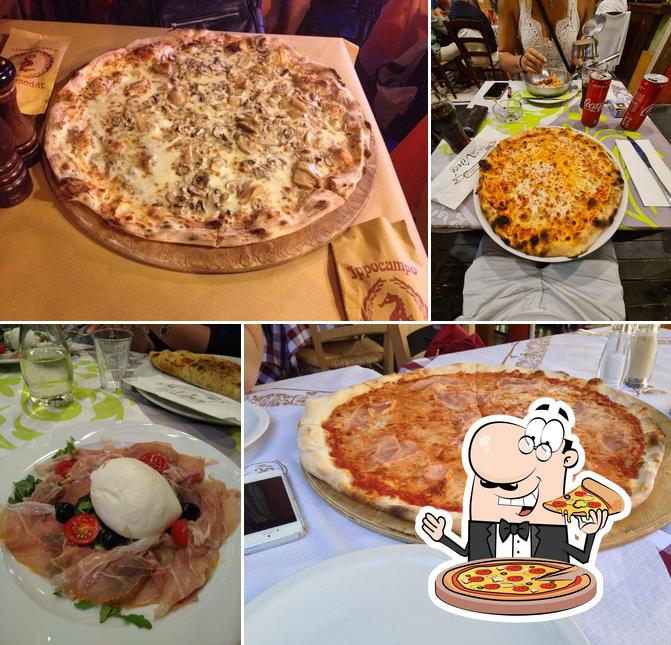 Ordina tra le molte varianti di pizza