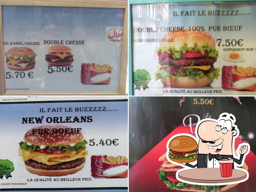 Les hamburgers de Delice Toulousain will satisferont différents goûts