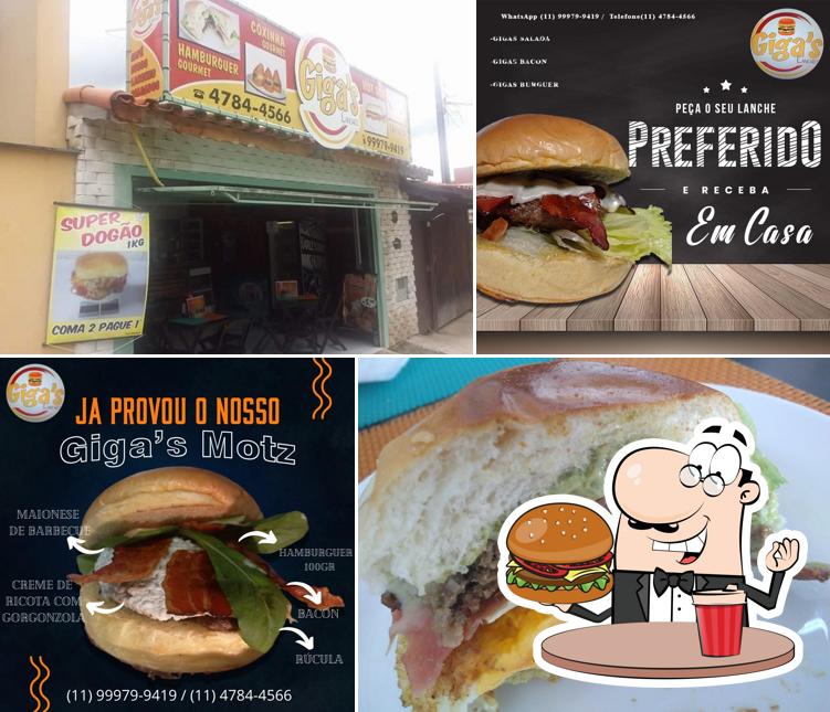 Consiga um hambúrguer no Giga's Lanches
