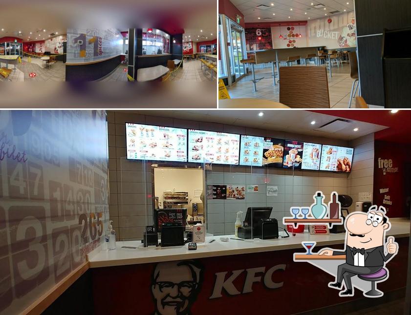 Découvrez l'intérieur de KFC