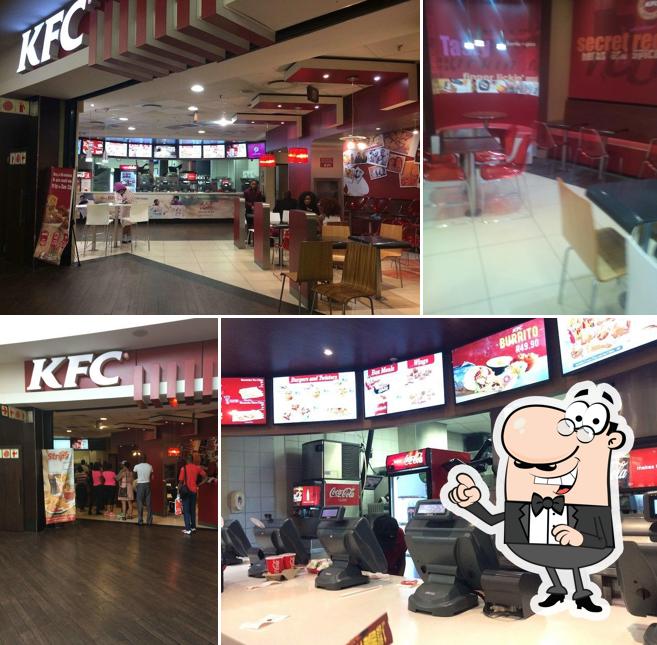 The interior of KFC Eastgate