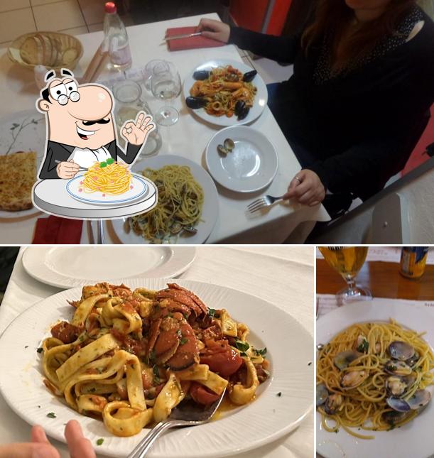 Spaghetti à la carbonara à Bacco