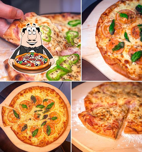 Consiga pizza no La Nonna Pizzaria