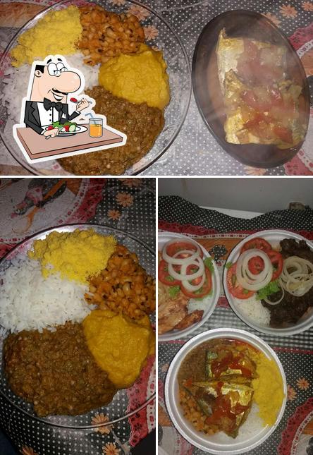 Comida em Restaurante Da Joelma