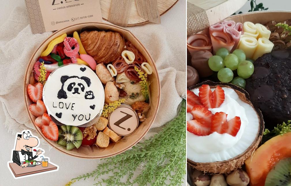 Comida em ZELO - Cestas personalizadas de café da manhã