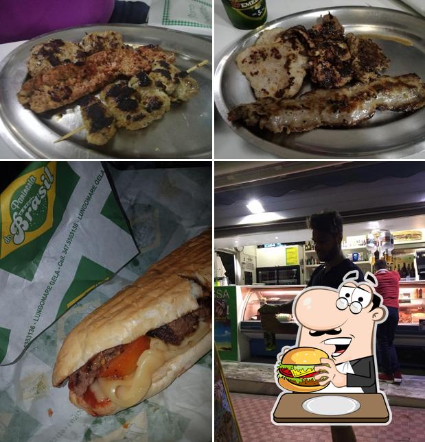 Prenditi un hamburger a Panineria Do Brazil