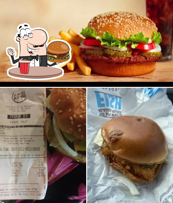 Burger King, 4100 Brookshire Blvd in Charlotte Restaurant menu and