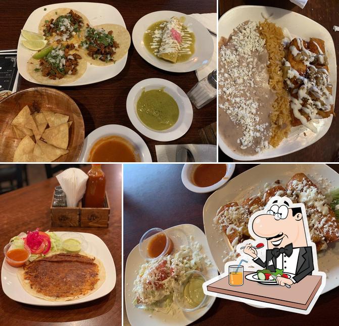 Food at El San Marcos Mexican Restaurant