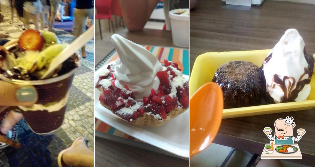 Comida em Gellato Sorvetes