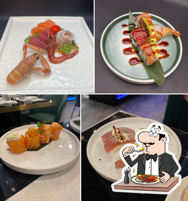 Platti al JIN SUSHI RESTAURANT