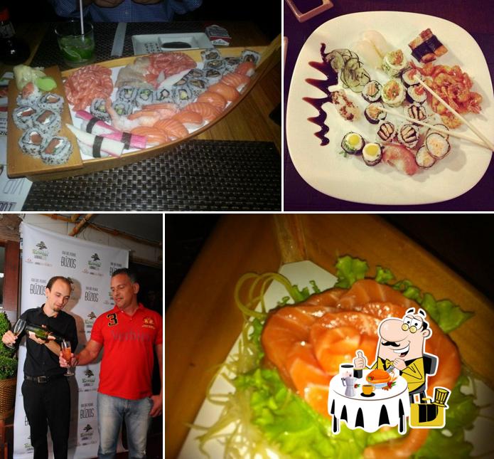 Comida em Bonsai Sushi Lounge