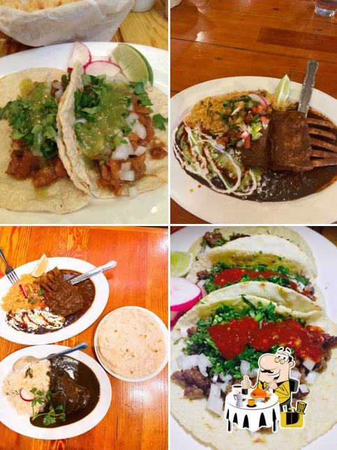 Food at La Carta De Oaxaca