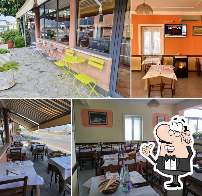 Интерьер "Ristorante Albergo Monferrato"