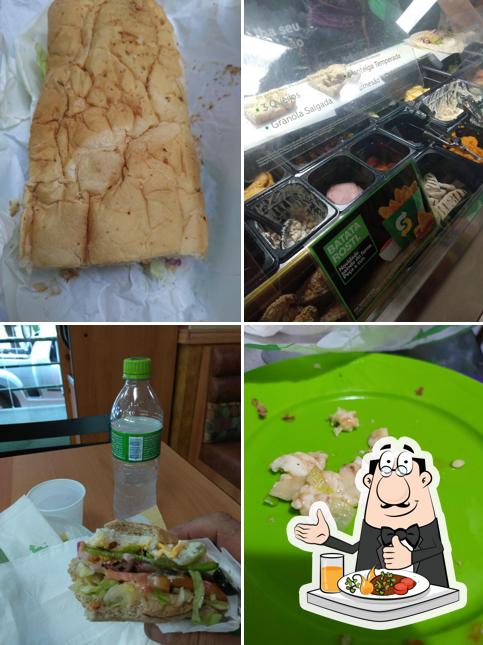 Comida em Subway