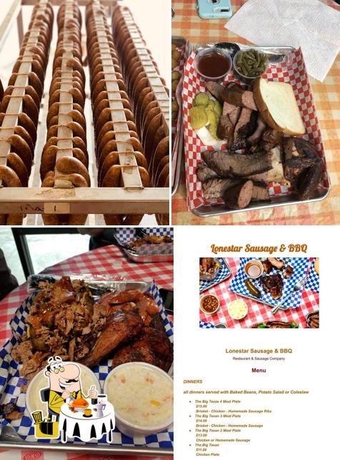 Lonestar Sausage & BBQ in Houston Restaurant menu and reviews
