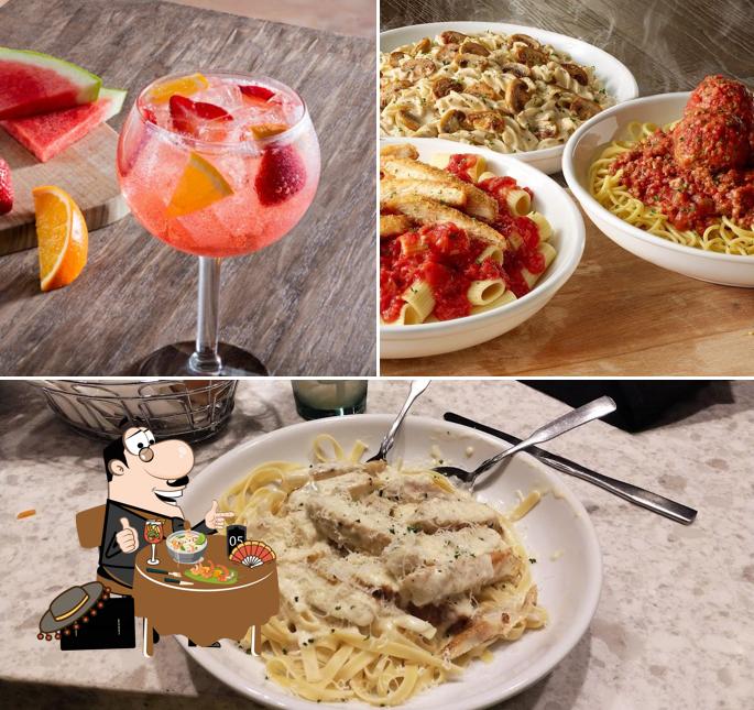 Meals at Olive Garden Italian Restaurant