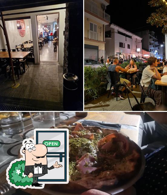 La foto della esterno e cibo di Più39 Pizza Burger & More