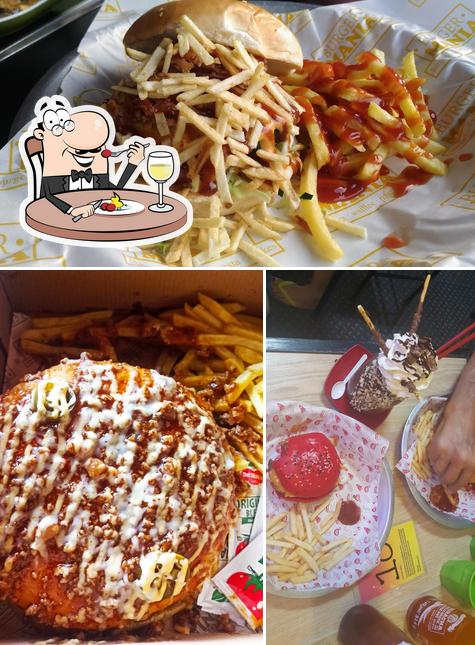 Platos en Burger Mania