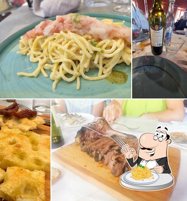 Spaghetti alla carbonara al Laquolina BISTROT