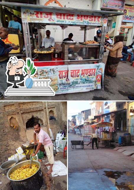 Raju Chat Bhandar - Fast Food Corner in Orchha