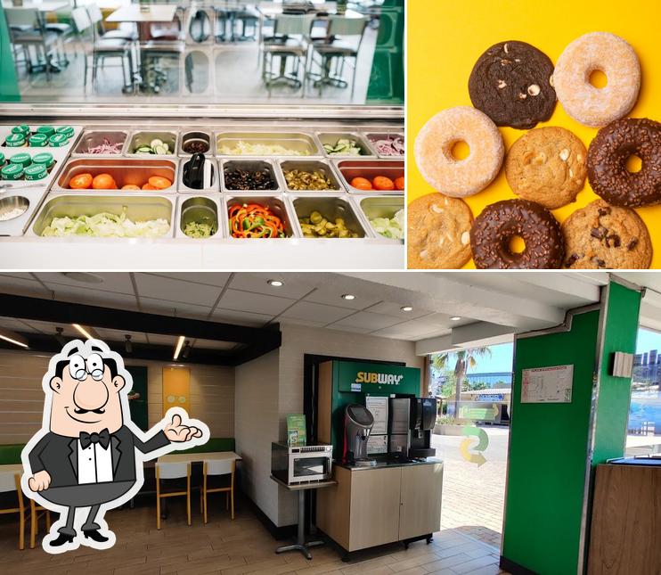 Subway se distingue par sa intérieur et dessert