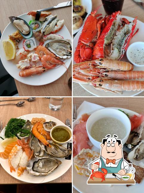 Закажите блюда с морепродуктами в "Lucky Food"