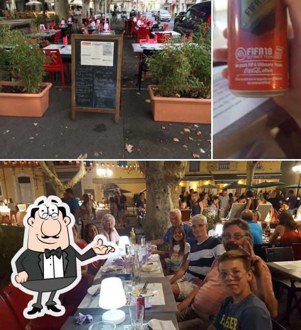 La photo de la intérieur et bière concernant Fop´s