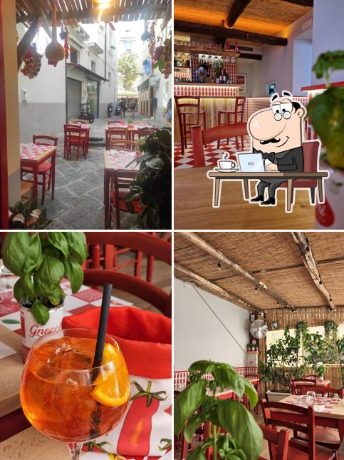 Dai un'occhiata agli interni di Gnocchi, osteria di famiglia