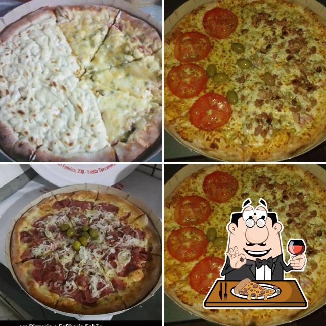 Peça diversos estilos de pizza