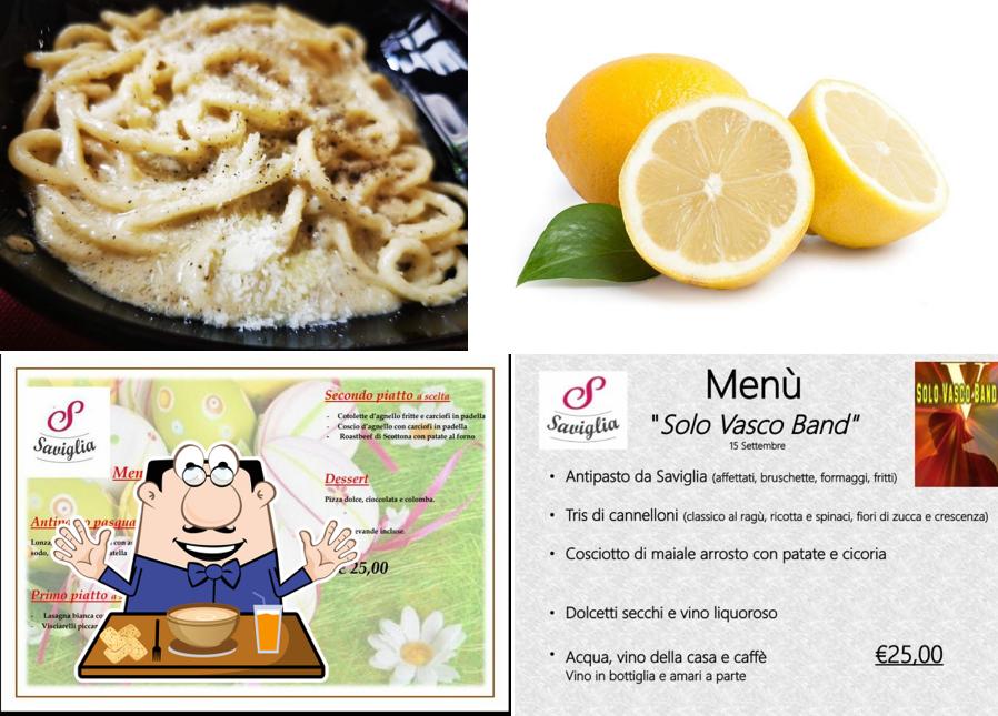 Cibo al Trattoria Saviglia