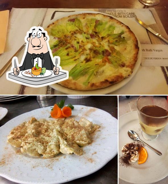 Platti al La Vecchia Pizzeria