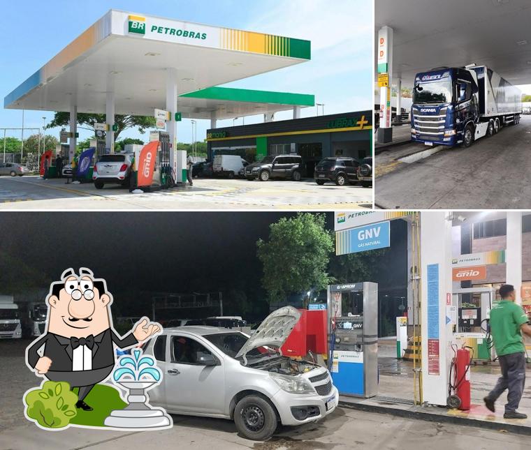 Veja imagens do exterior do Posto Petrobras