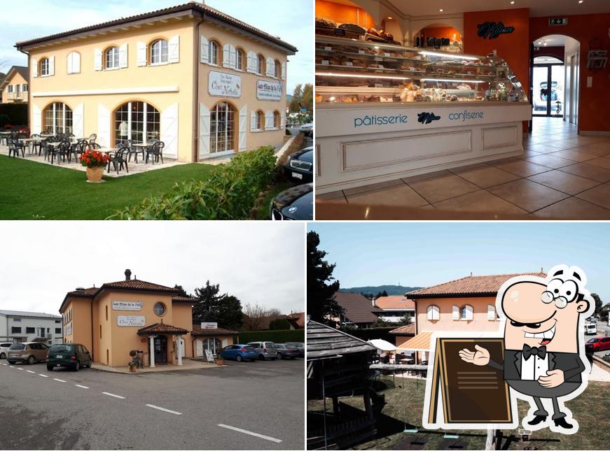 Jetez un coup d’œil à quoi ressemble Chez Nathalie, Tea-Room à Riaz à l'extérieur