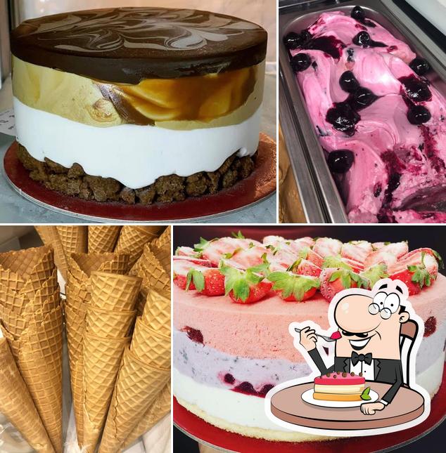 Gelateria Gioia propone un'ampia selezione di dessert