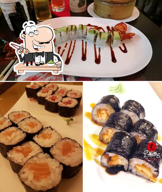 Prenditi le diverse opzioni di sushi