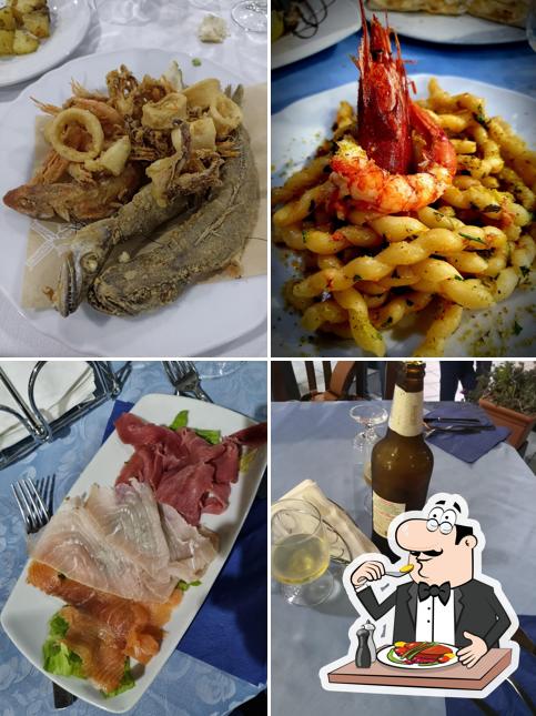 Fritto misto al Ristorante La Rotonda Sul Mare Maria Spataro