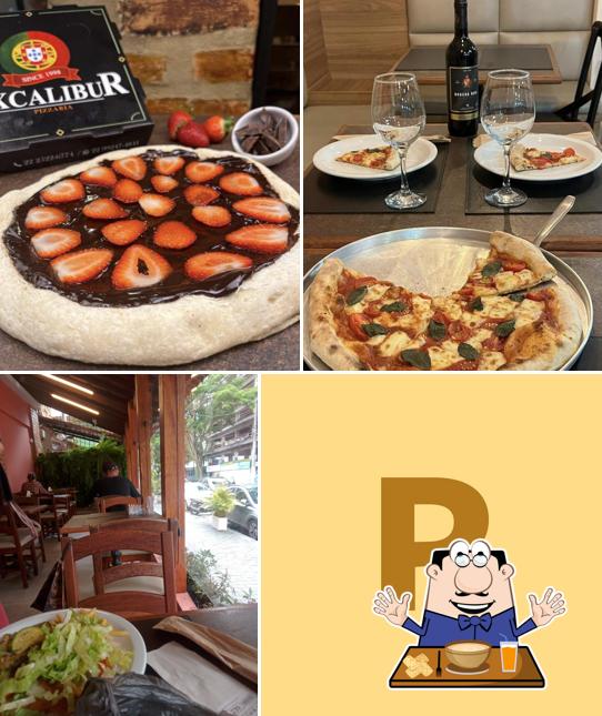 Platos en Restaurante e Pizzaria Excalibur