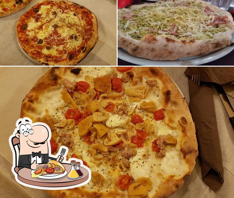 Prenditi tra le molte varianti di pizza